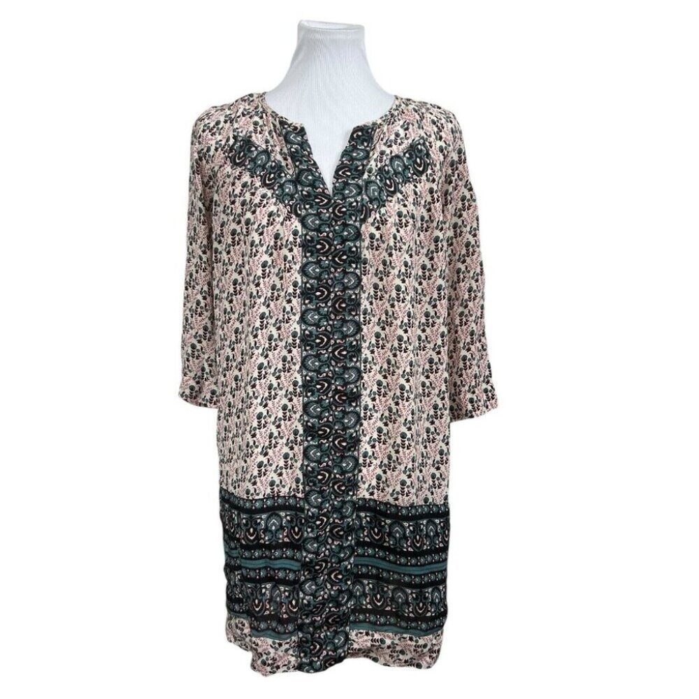 Stella Forest Women's Floral Dress‎ Size EU 38 US 8 Mixed Pattern boho cottage - Picture 2 of 10